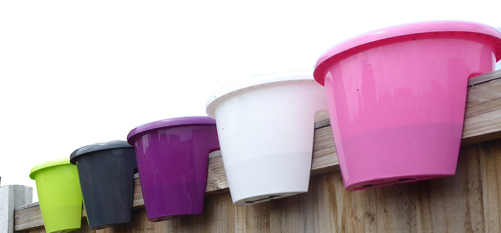 Railing Planters 27cm X 8 Per Box H Smith Plastics Ltd