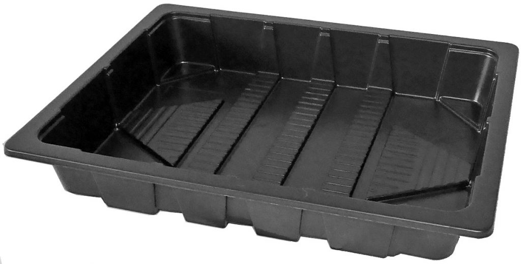 Shallow Half Trays NO HOLES x 500 H. Smith Plastics Ltd
